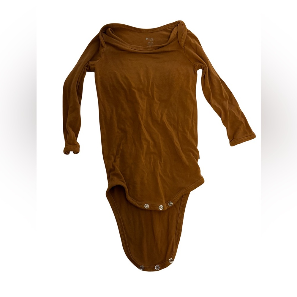 Kyte Baby Brown Long Sleeve Bodysuit